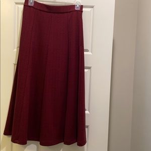 Lands End Boot skirt